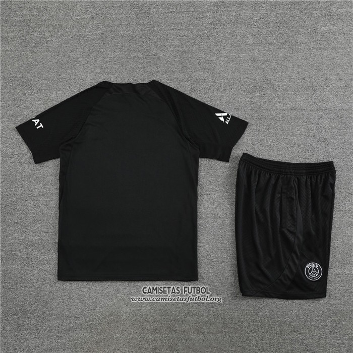 Chandal del Paris Saint-Germain Manga Corta 2022/2023 Negro - Pantalon Corto
